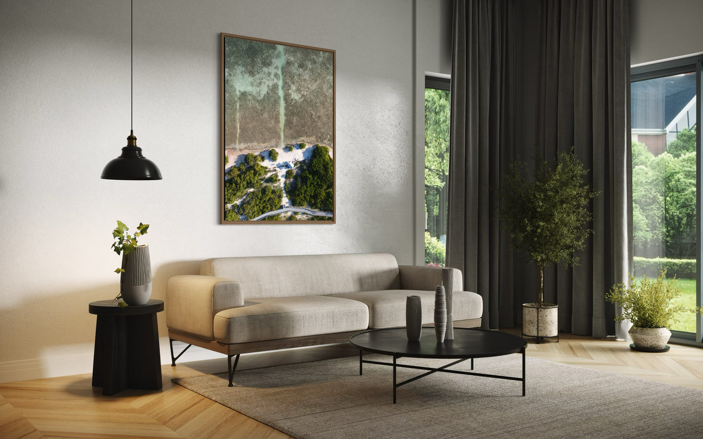 Little Duck Key Beach | Dronebillede fra Florida