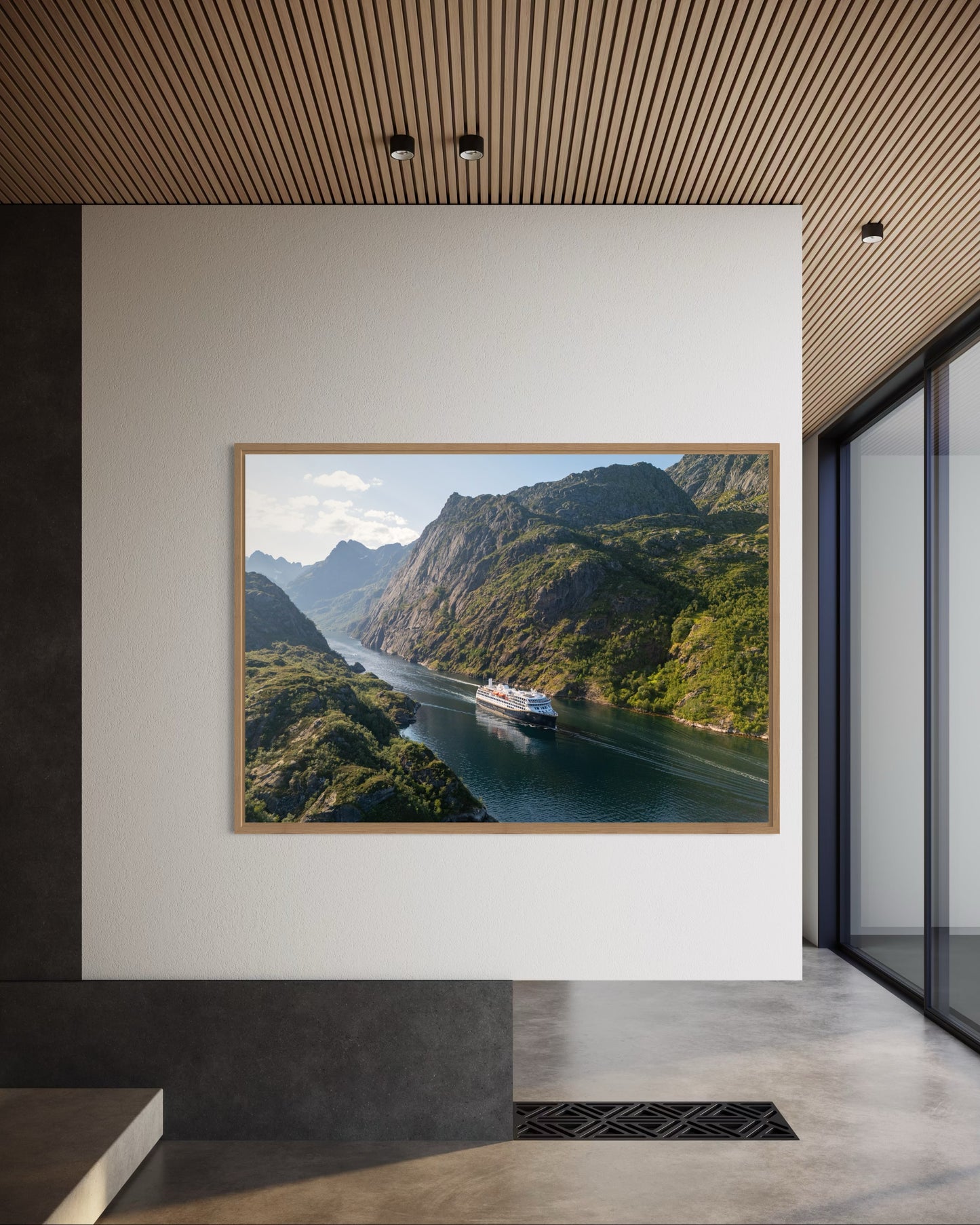 Sailing the fjords | Dronebillede fra Norge