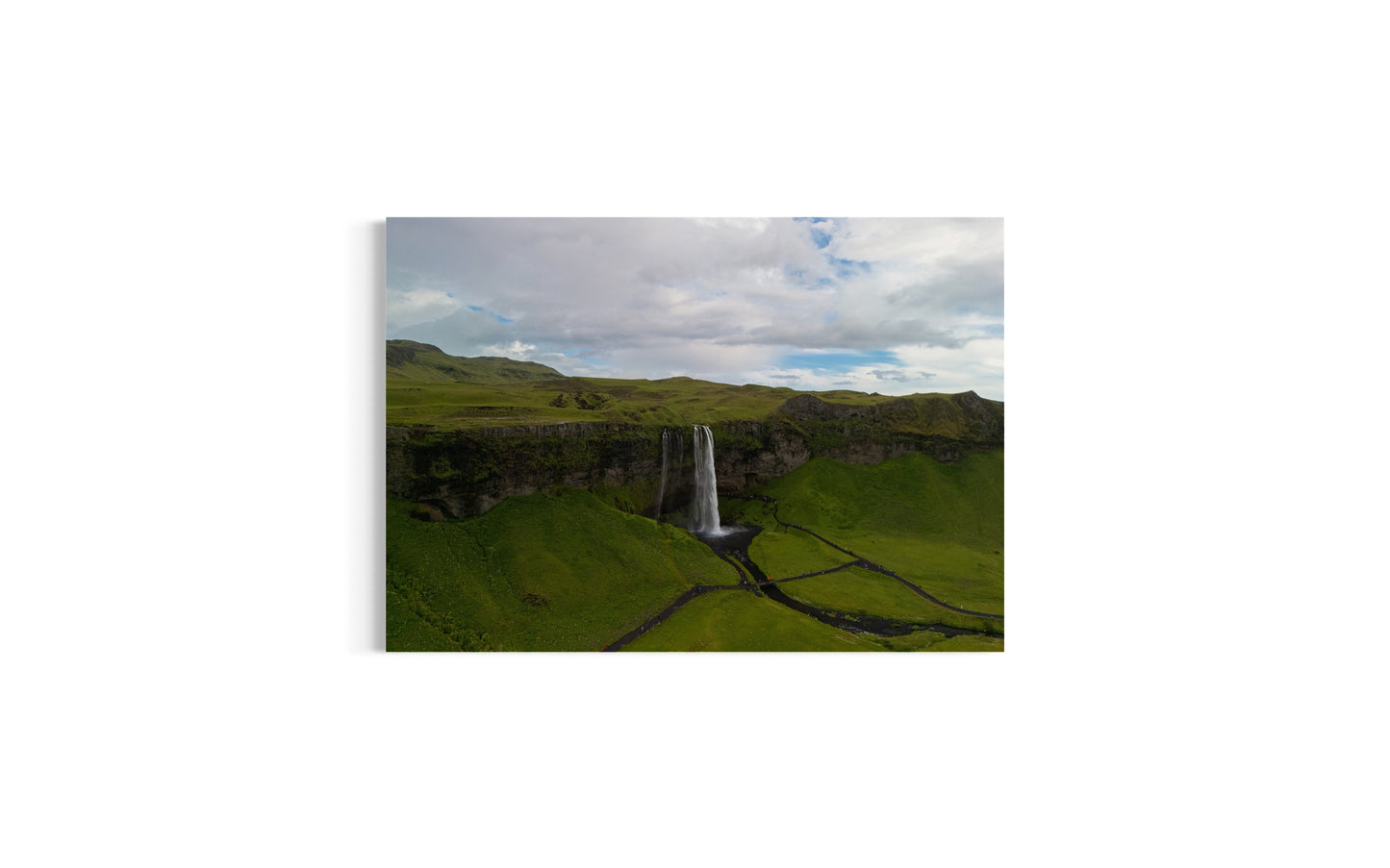 Seljalandsfoss | Dronebillede fra Island
