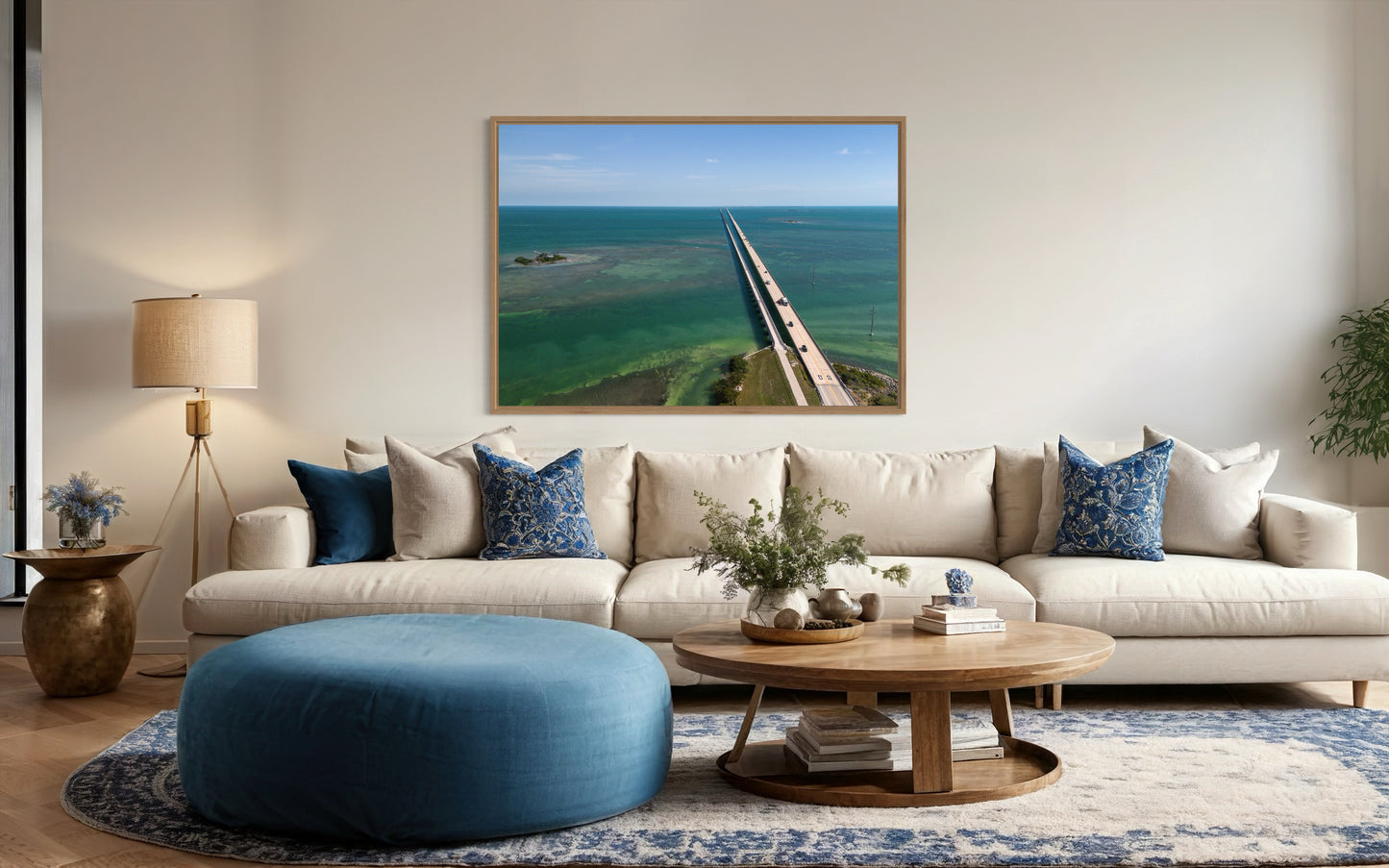 Seven Mile Bridge | Dronebillede fra Florida