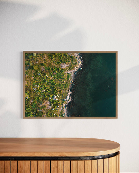 Summer Island Coast | Dronebillede fra Danmark